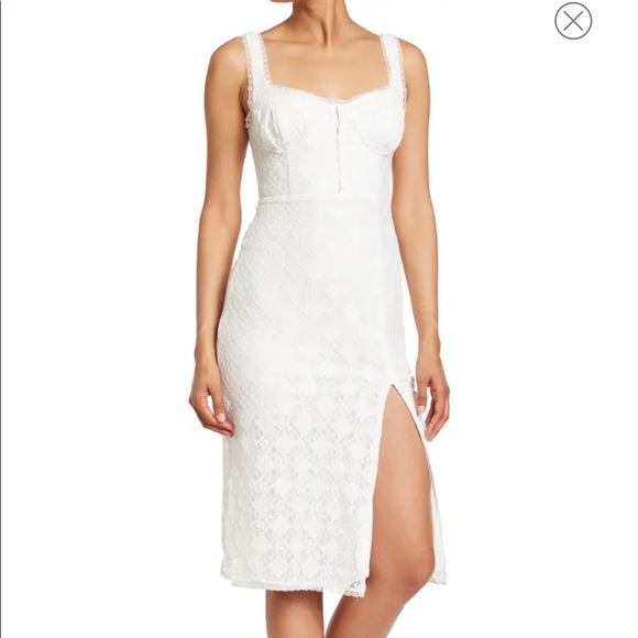 Astr the label corset lace midi dress - Picture 2 of 6